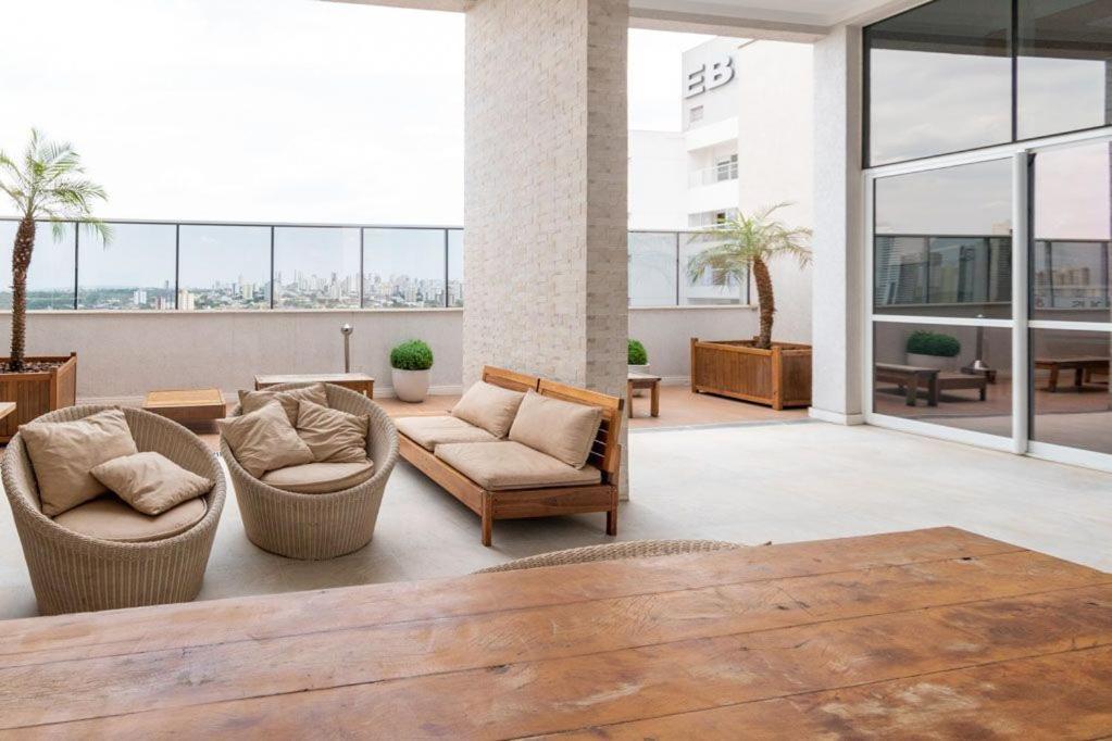 Apartamento de 1 quarto - Edifício Metropolitan Barcelona - JARDIM GOIAS - MB306B Goiânia Exterior foto